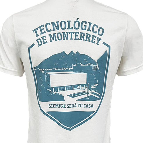 Playera Casual Blank TEC Unisex, Blanco